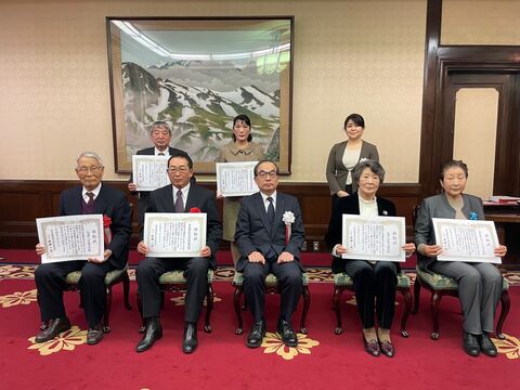 滑川在宅医療推進協議会が富山県地域包括ケア実践顕彰団体として顕彰されました！